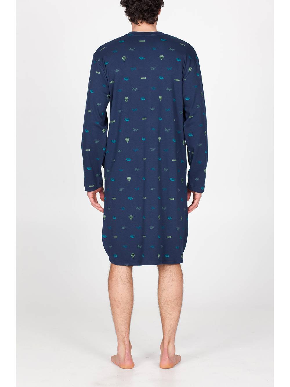 Julipet Camicia da notte in morbido interlock di puro cotone Cyber Monday