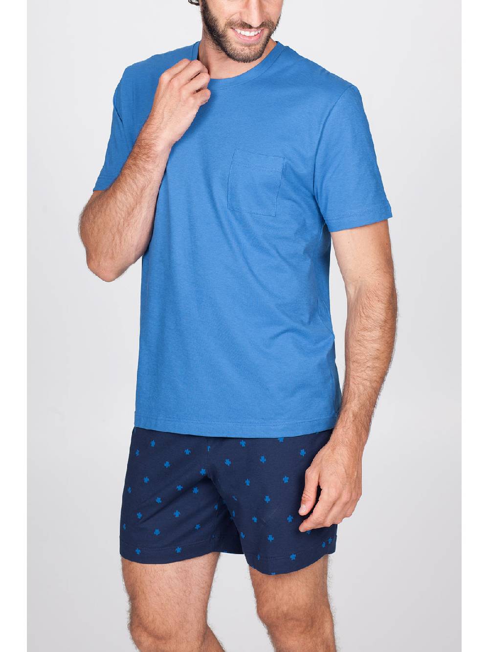 Julipet Pigiama corto artist edition in leggero jersey di puro cotone Nuovi prodotti