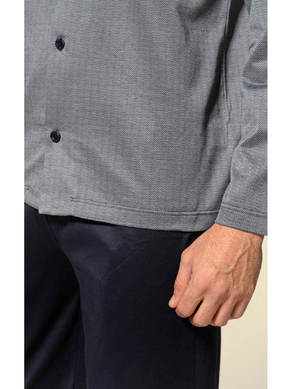 Julipet Pigiama aperto in pregiato puro cotone filoscozia 50% di sconto con spedizione gratuita