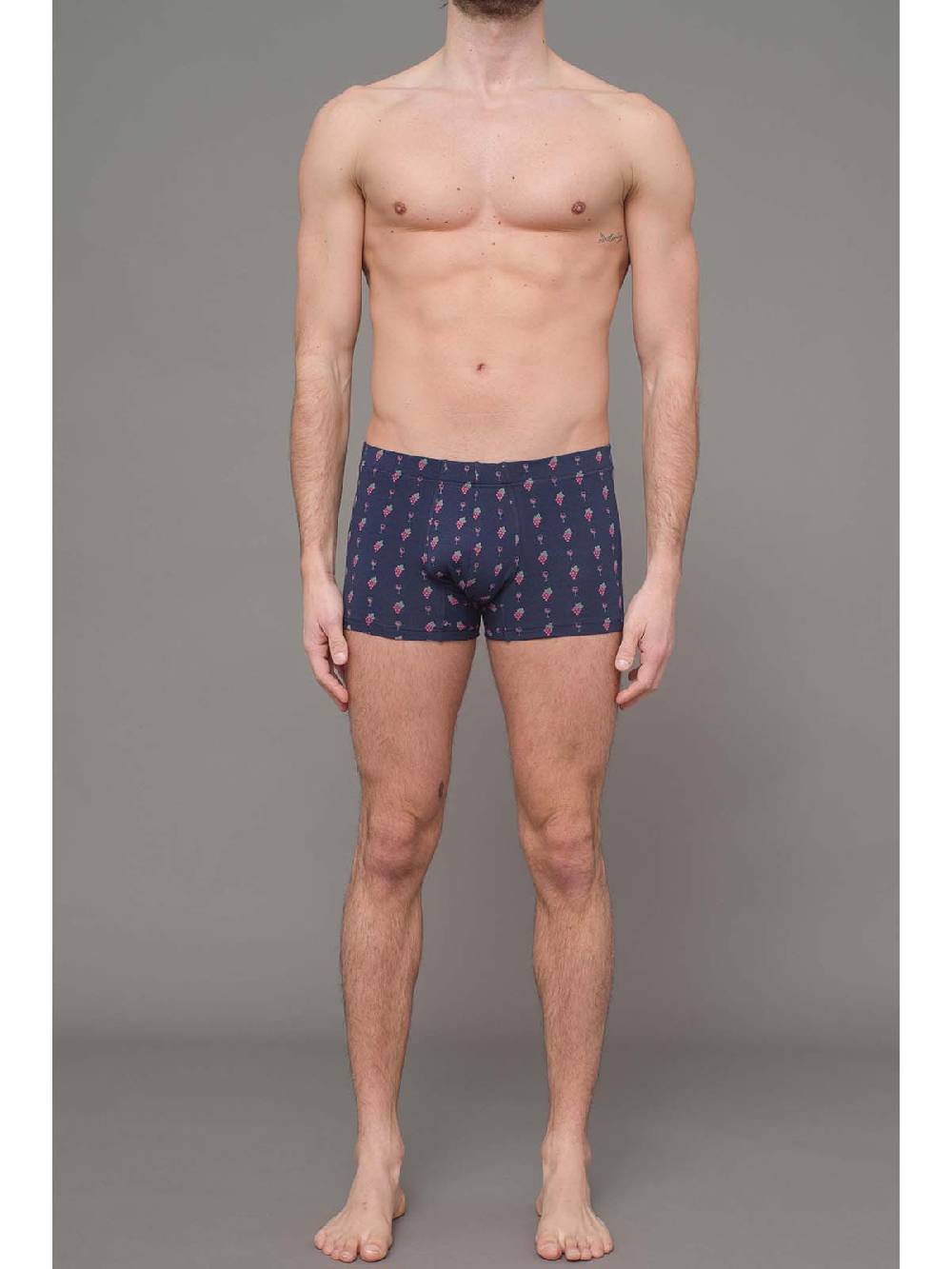 Julipet Boxer in cotone bielastico artist edition winewear 2025