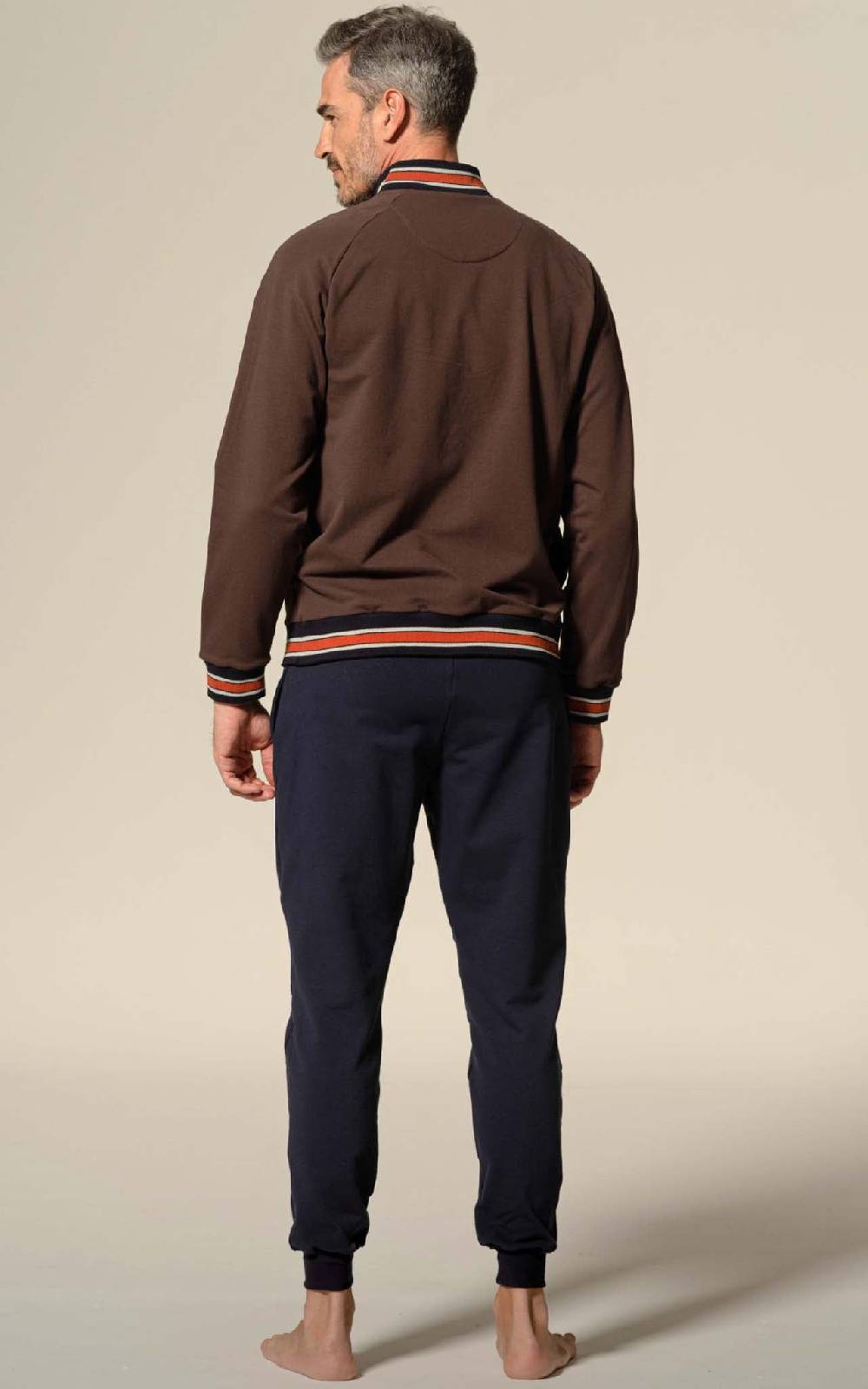 Julipet Tuta in felpa con zip Italia