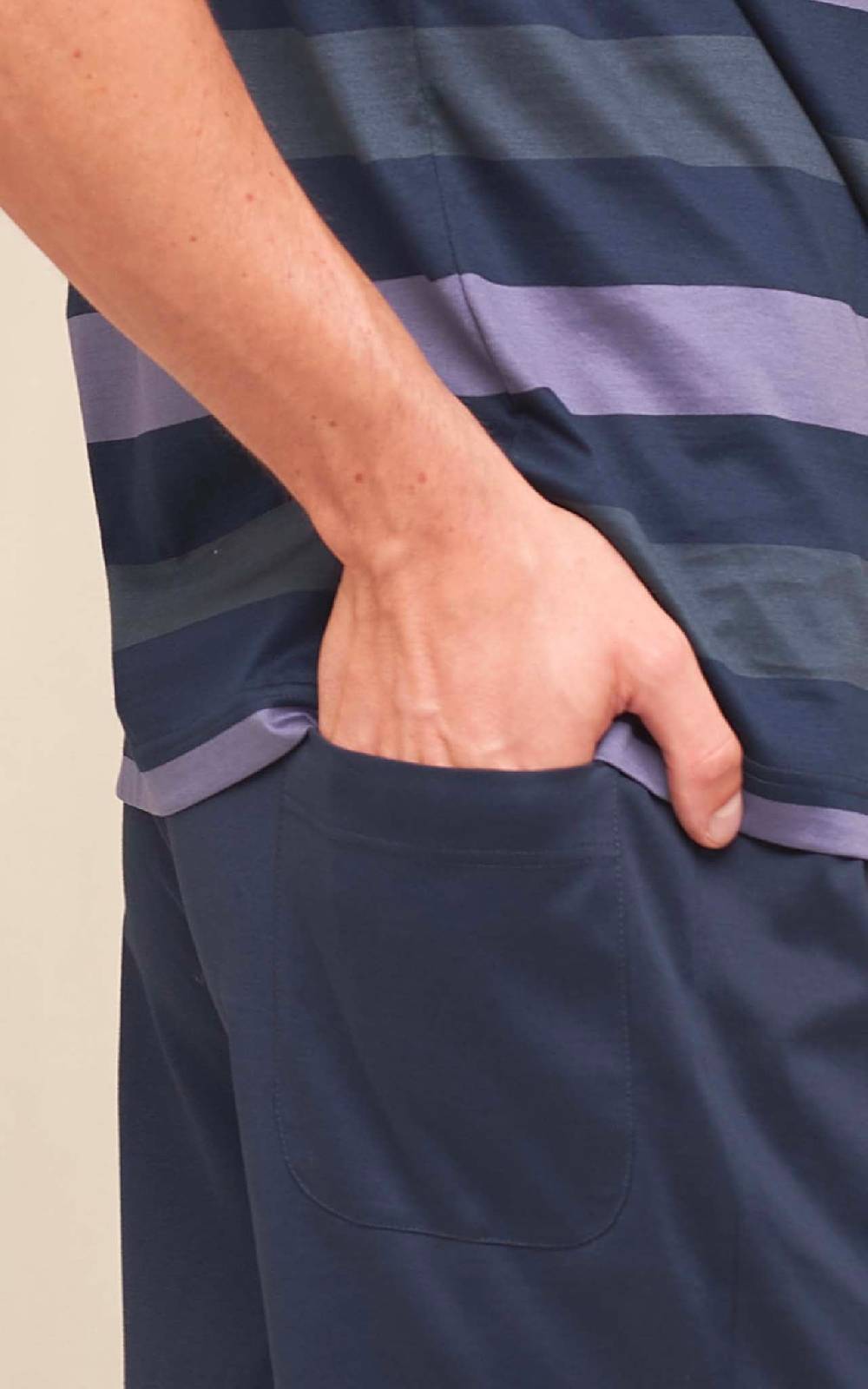 Julipet Pigiama corto in cotone filo di scozia Promozione