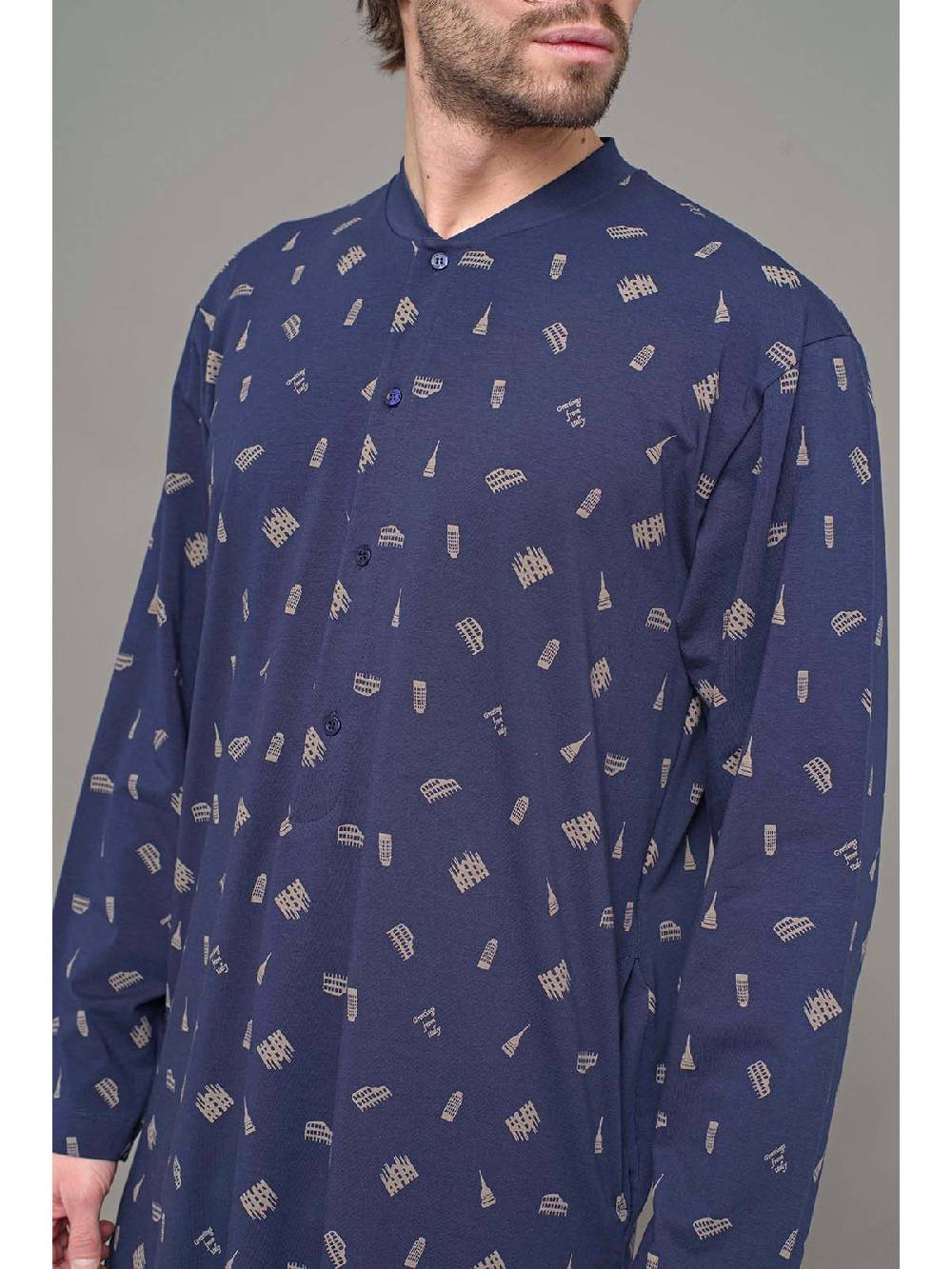 Julipet Camicia da notte in morbido interlock di puro cotone Grande vendita