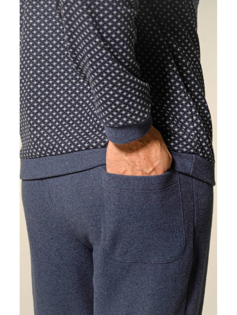 Julipet Pigiama in confortevole tessuto jacquard Sconti VIP