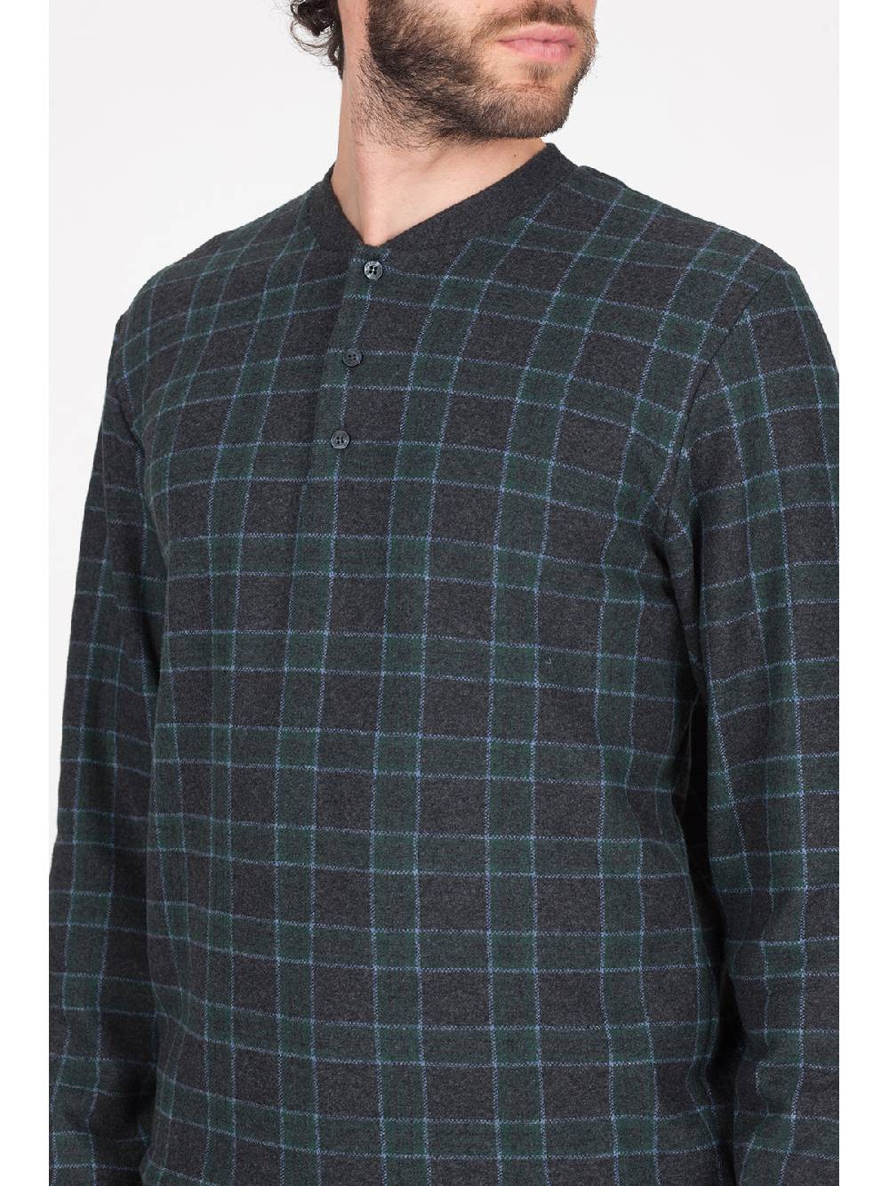 Julipet Pigiama in caldo jacquard di cotone Promozione temporanea