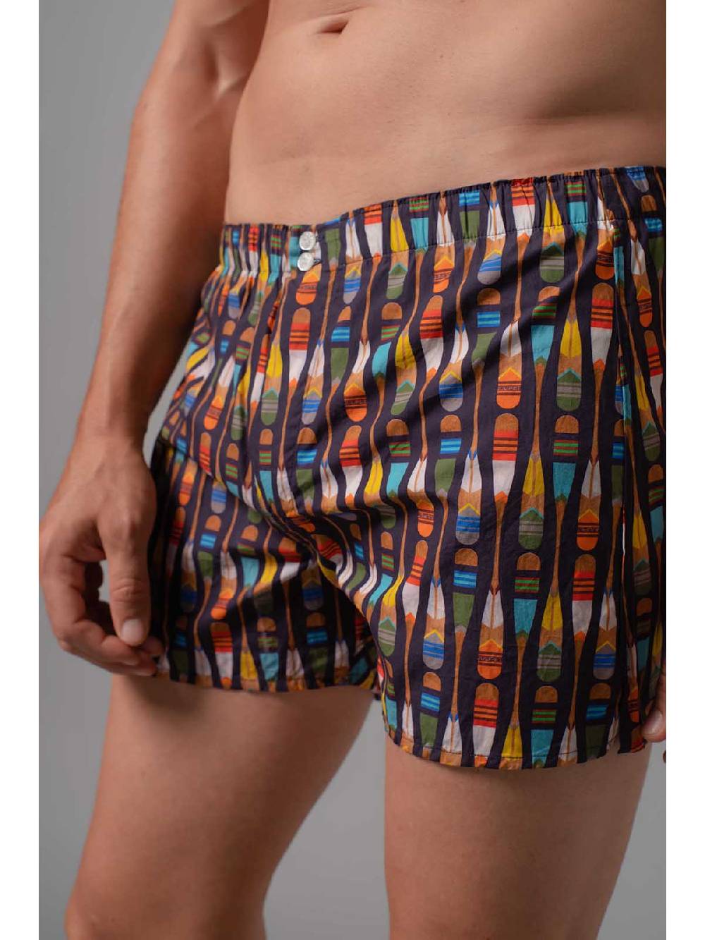 Julipet Boxer in pregiato tessuto navetta stampato 50% di sconto per tempo limitato