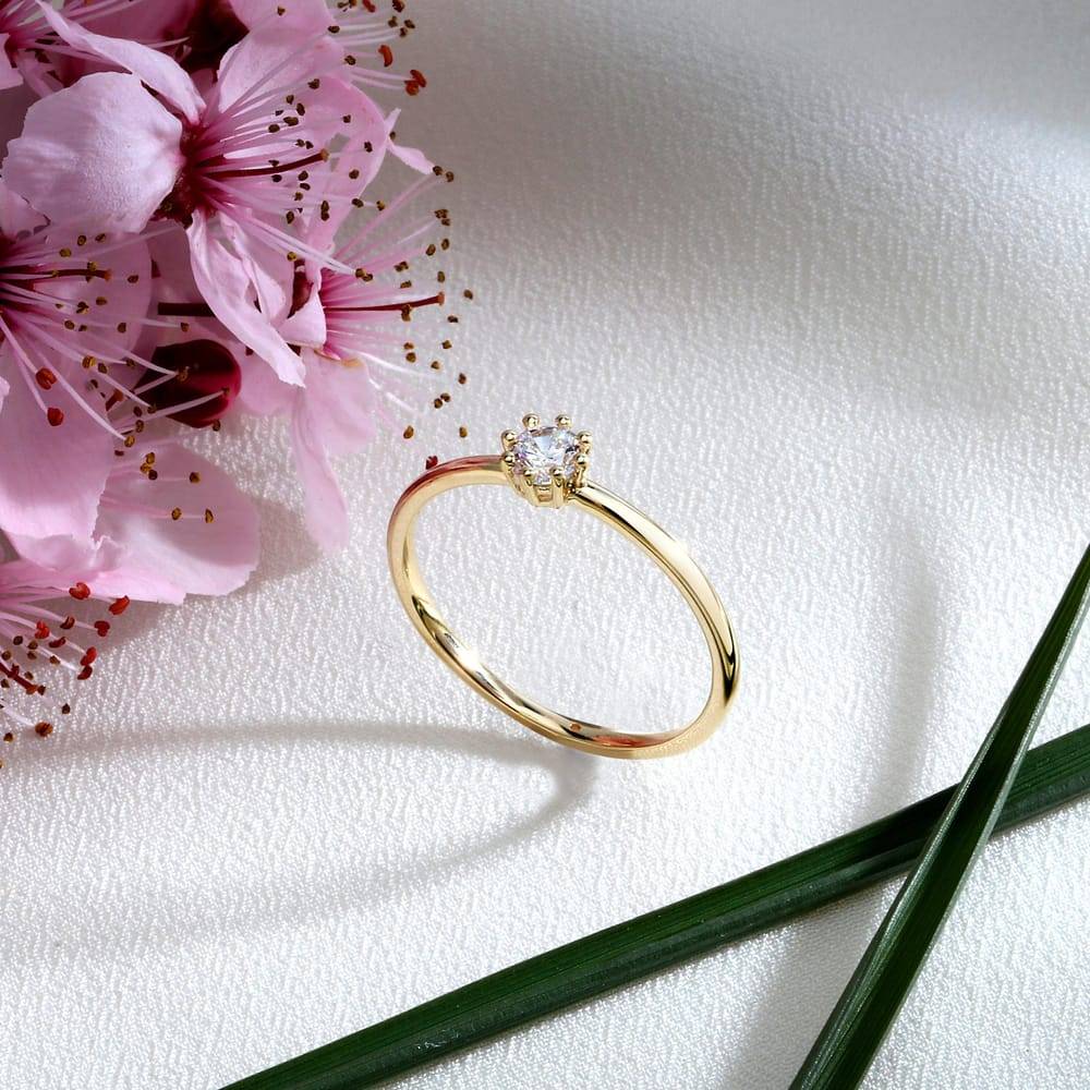 La Petite Story ANELLO LIVE DIAMOND CONTEMPORARY DIAMOND - LDY020115010 Qualità Garantita