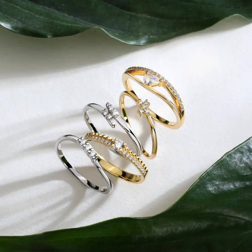 La Petite Story ANELLO LIVE DIAMOND CONTEMPORARY DIAMOND - LDY019114010 Negozi Online