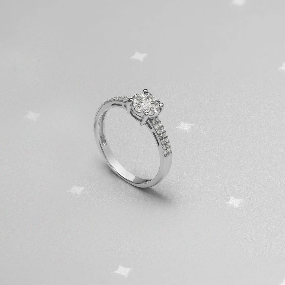 La Petite Story Anello con Diamanti - Bluespirit Promesse Fino Al -60%