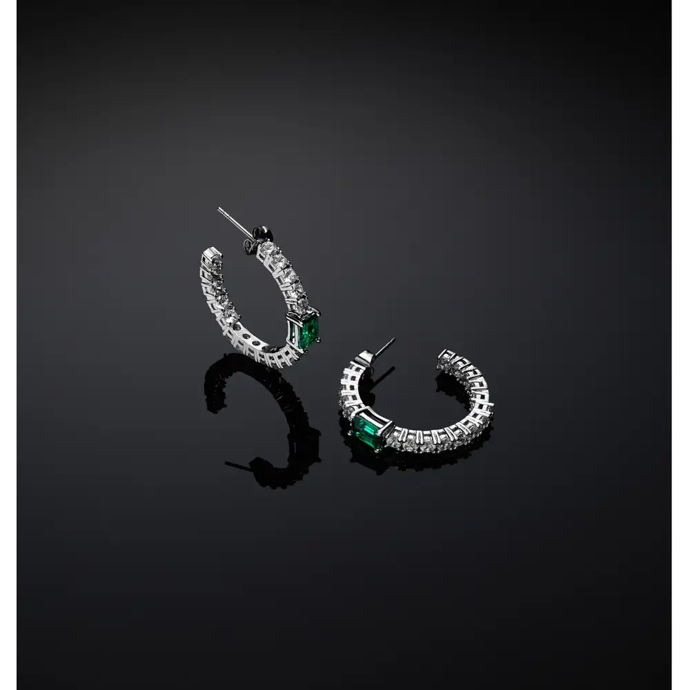 La Petite Story Orecchini Chiara Ferragni Brand Emerald - J19AWJ14
