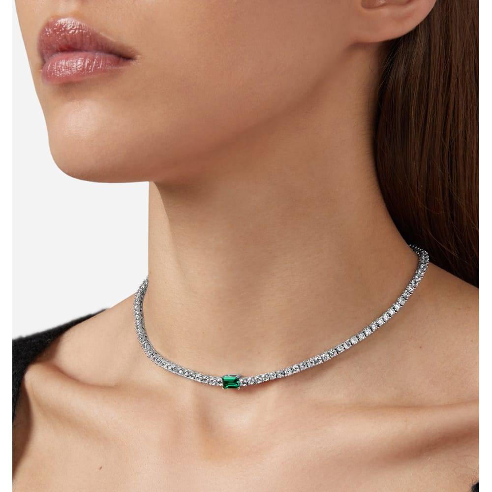 La Petite Story Collana Chiara Ferragni Brand Emerald - J19AWJ13 Fino Al -60%