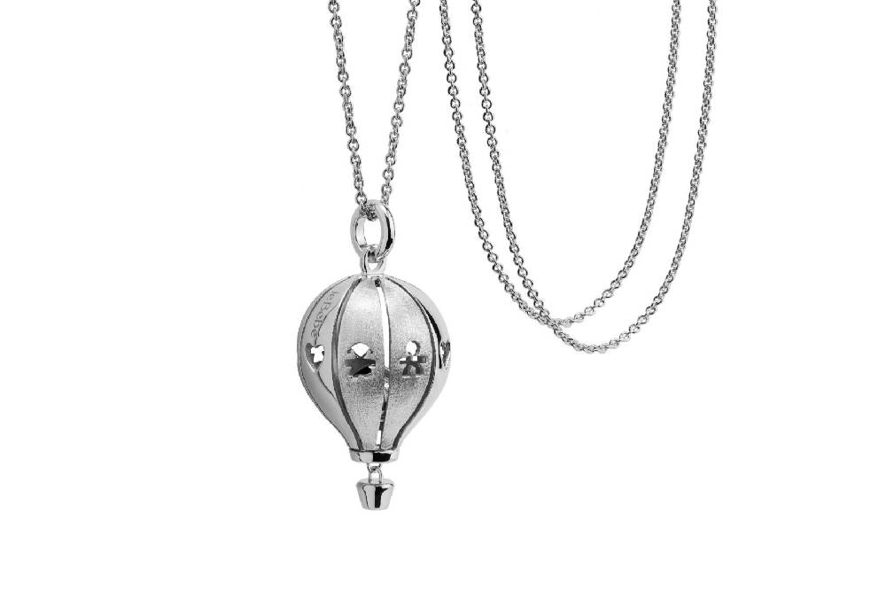 Le Bebé Collana Suonamore in argento lucido/satinato Vendita Economica