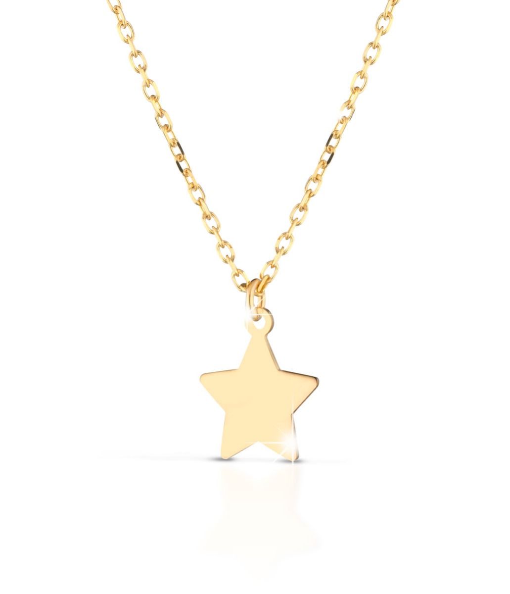 Le Bebé Collana Fortuna con stella in oro giallo Consegna Veloce