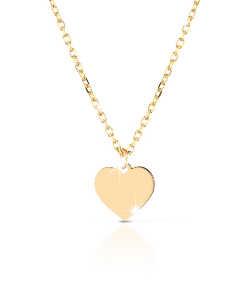 Le Bebé Collana Fortuna con cuore in oro giallo Fino Al -60%