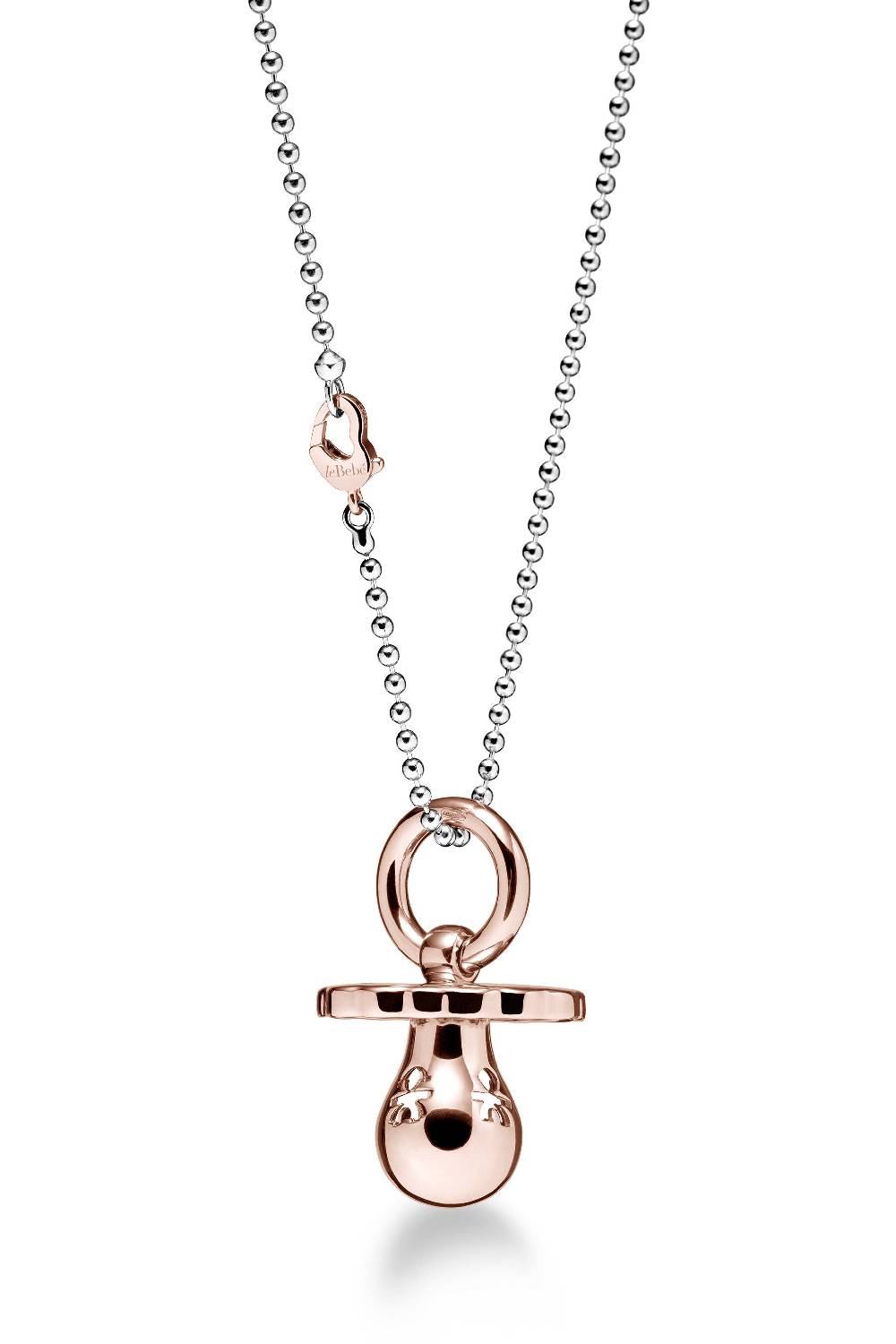 Le Bebé Collana Suonamore in argento placcato oro rosa Promozione Limitata