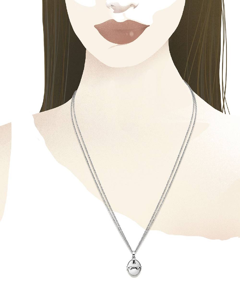 Le Bebé Collana Suonamore in argento Economico