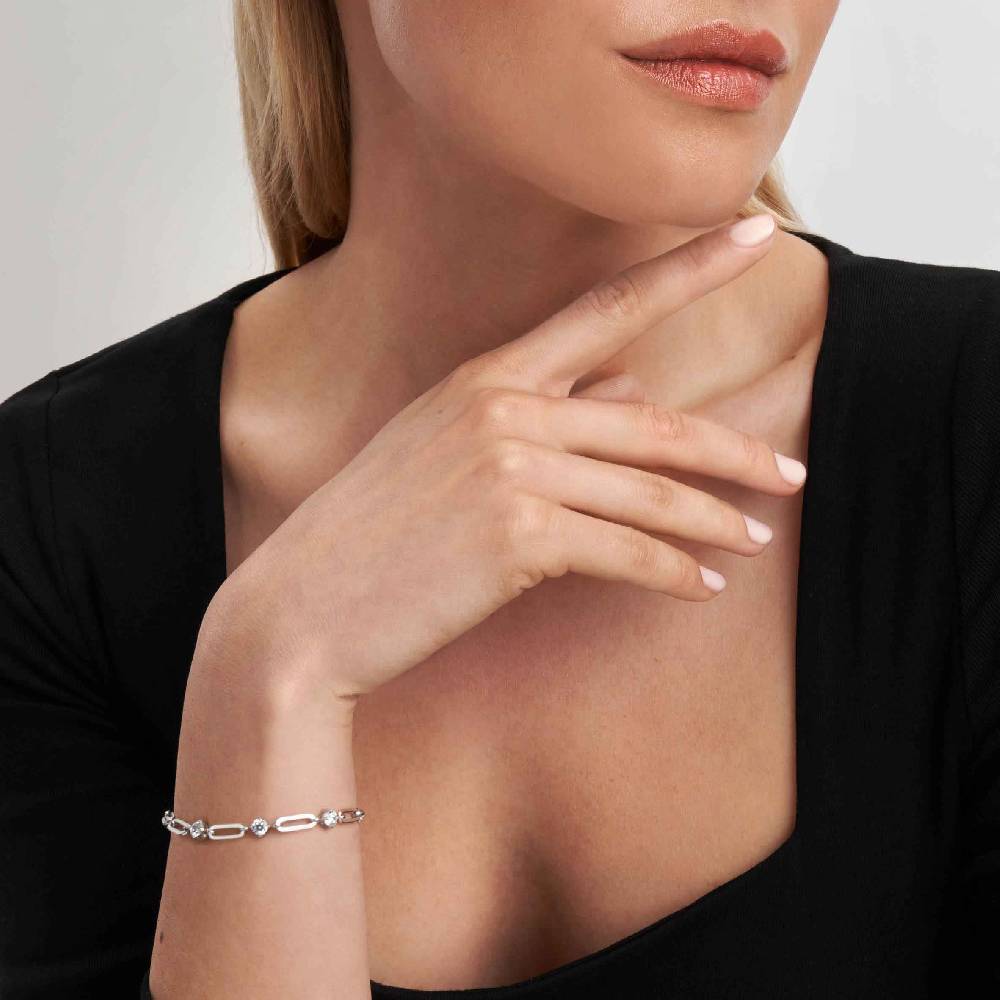 Nomination Bracciale Chainsofstyle con pietre In Vendita
