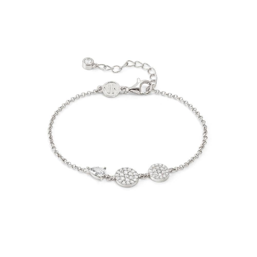 Nomination Bracciale Lucentissima Tondi e Cubic Zirconia a Goccia