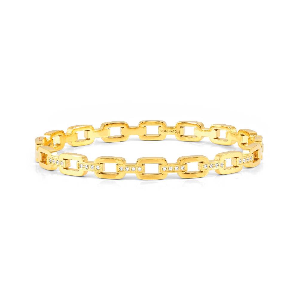 Nomination Bracciale Pretty Bangles Catena rigida e Zirconi