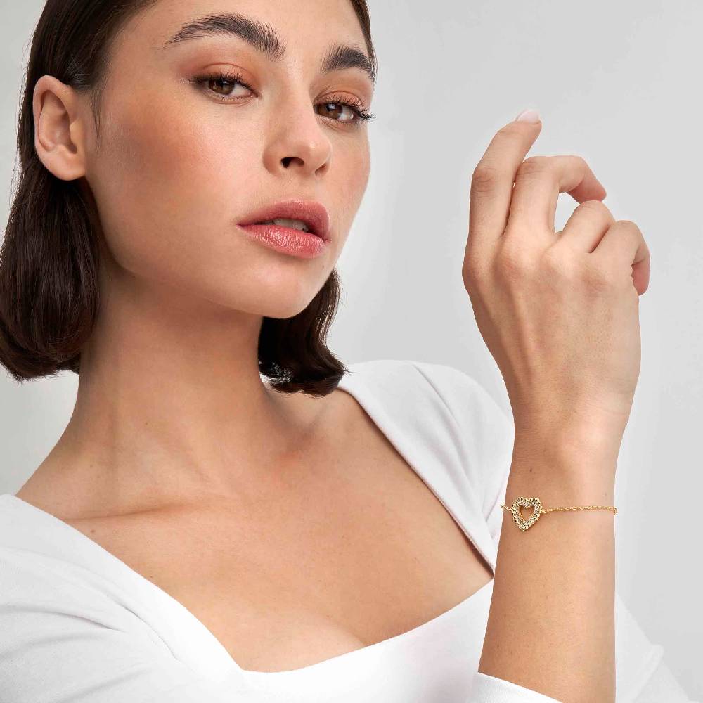 Nomination Bracciale Lovecloud Cuore con Cubic Zirconia In Saldo