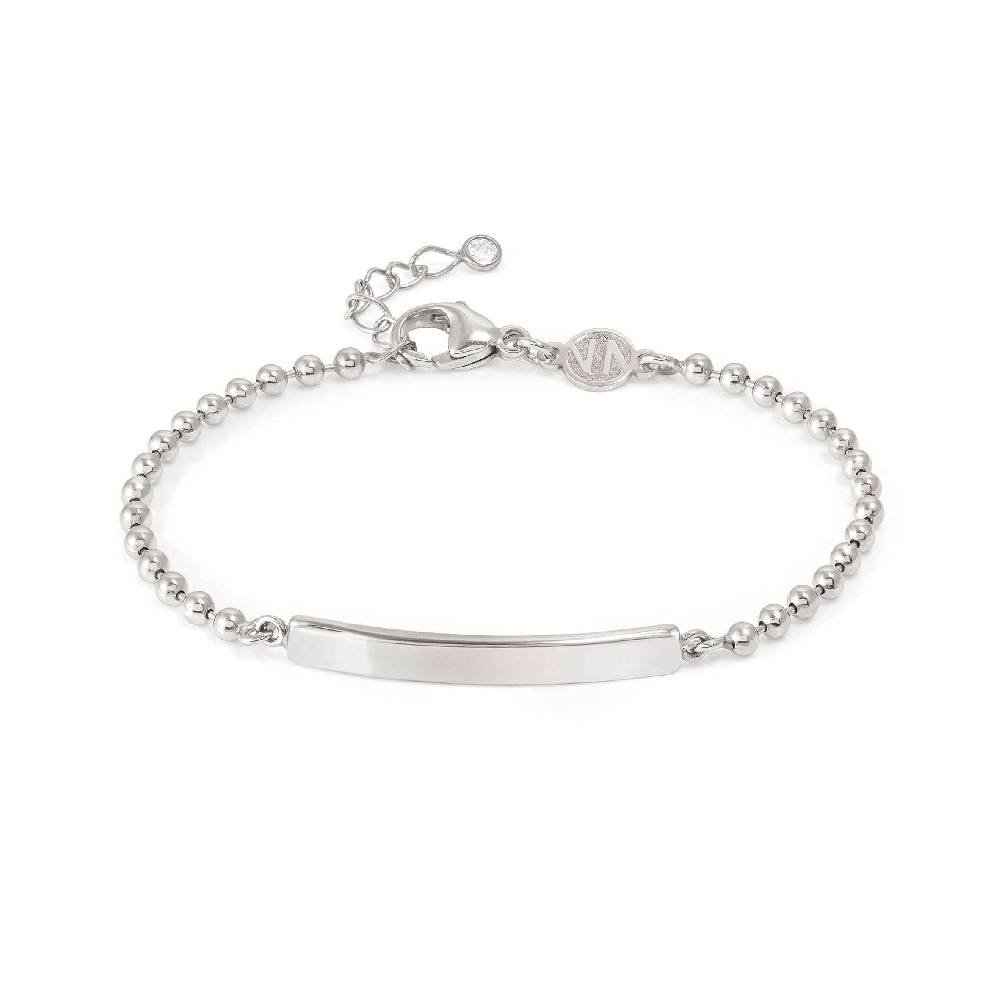 Nomination Bracciale Messaggi d'amore con Placca centrale incidibile