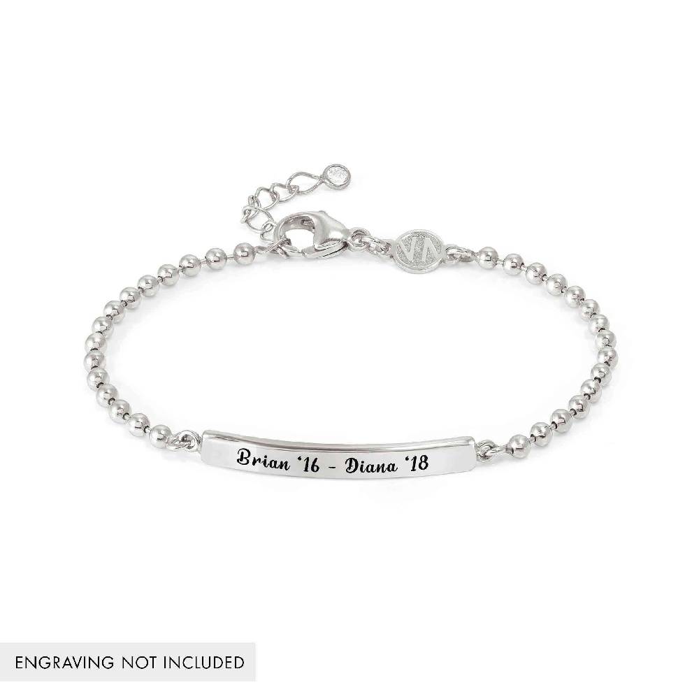 Nomination Bracciale Messaggi d'amore con Placca centrale incidibile Affare Del Giorno