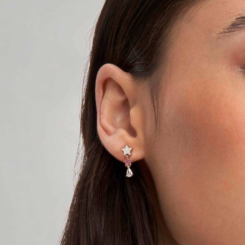 Nomination Orecchini Lucentissima Stelle e Cubic Zirconia Saldi