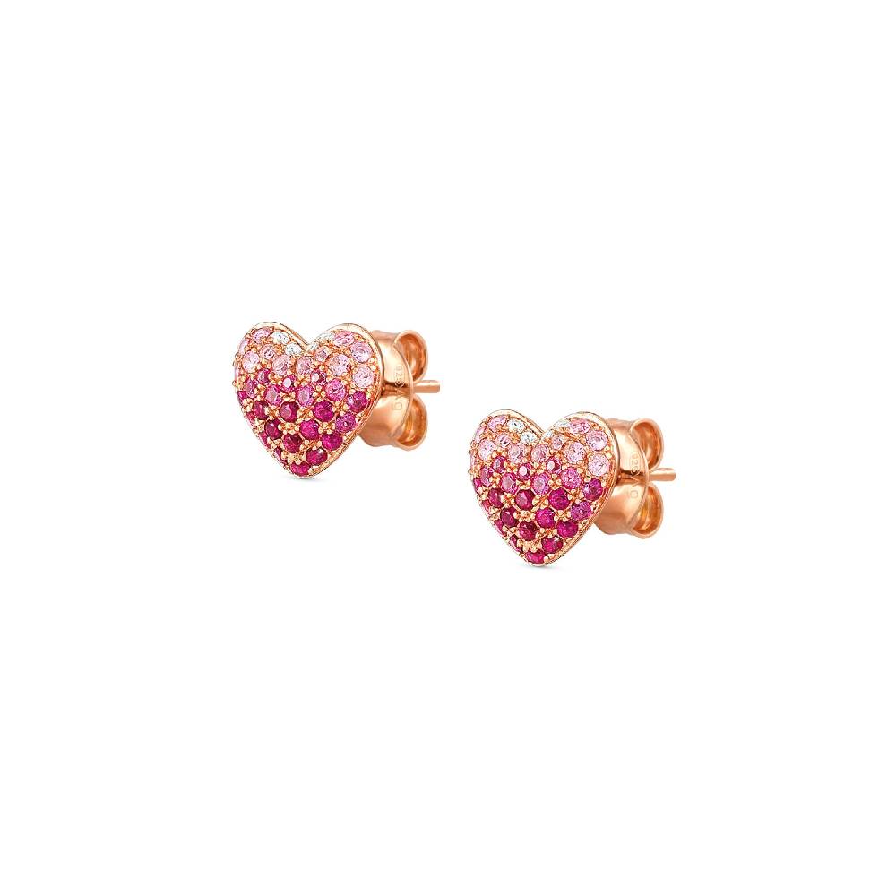 Nomination Orecchini Crysalis Cuori con Cubic Zirconia Vendita Calda