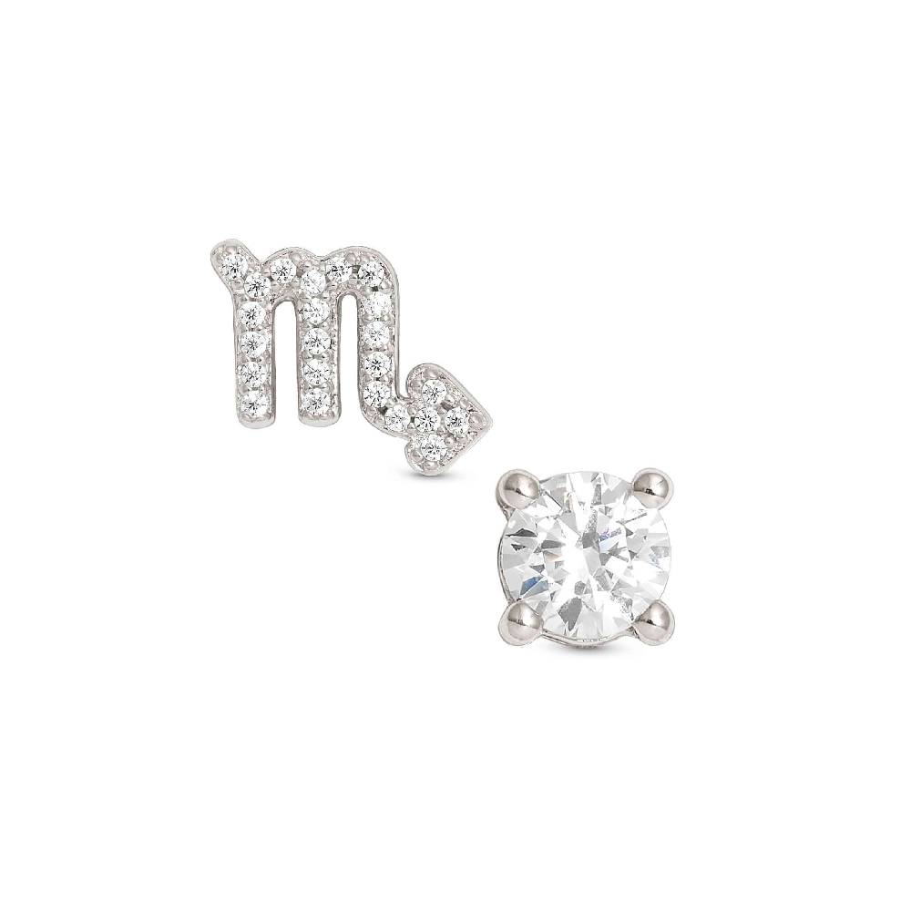 Nomination Orecchini MYZODIAC Scorpione in argento e zircone Shopping Online