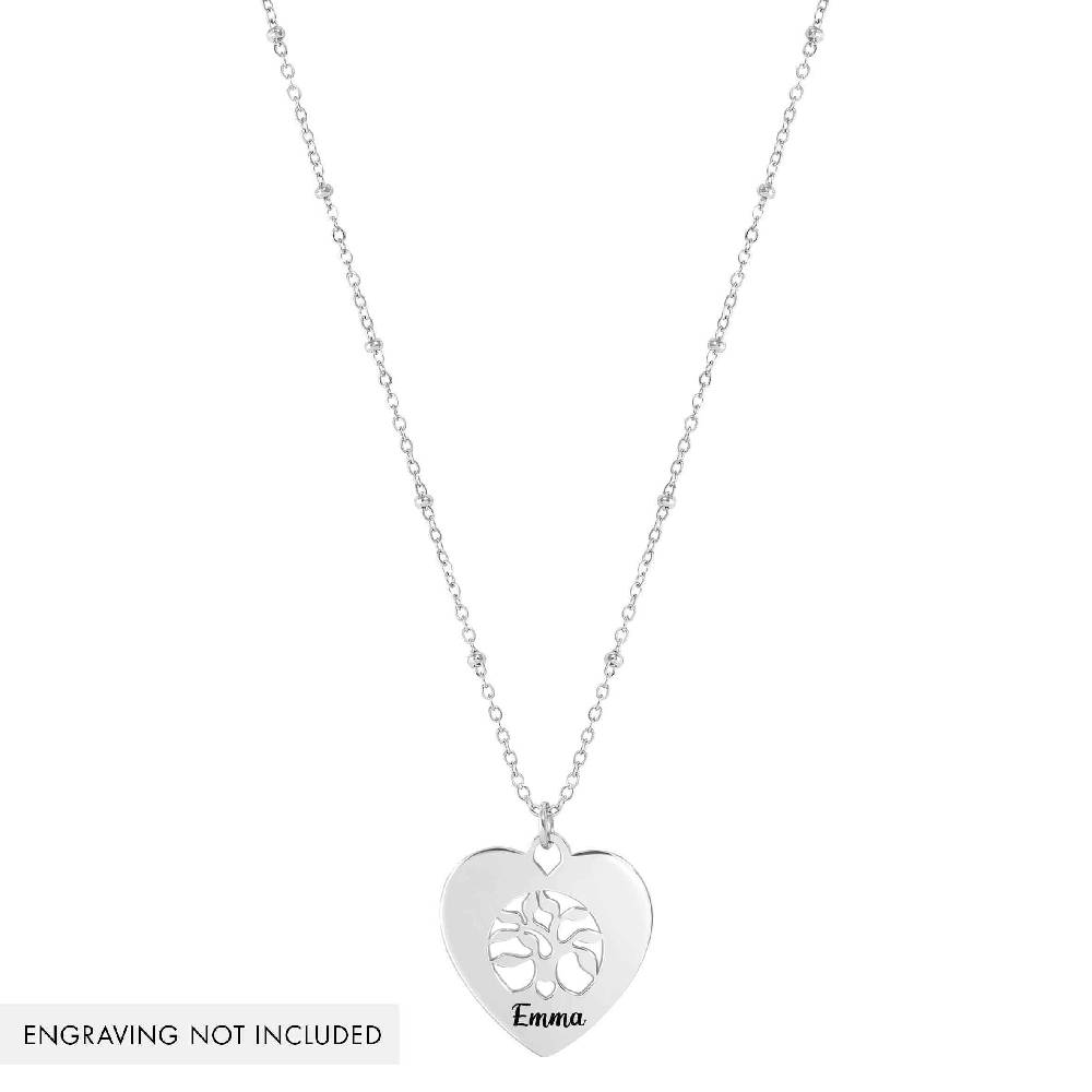 Nomination Collana Sempre con me con Cuore decorato Qualità