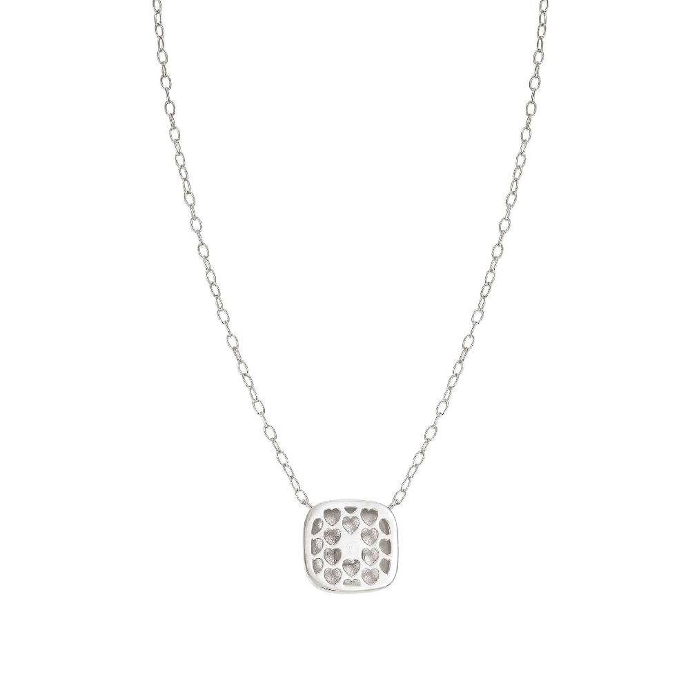 Nomination Collana Domina con Simbolo quadrato e Zirconi Vendite Flash