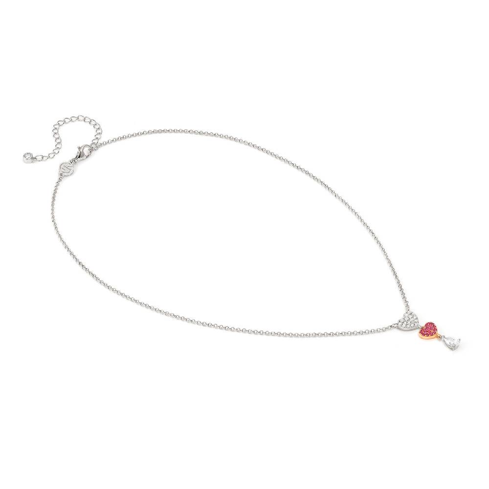 Nomination Collana Lucentissima Cuori e Cubic Zirconia a goccia Moda