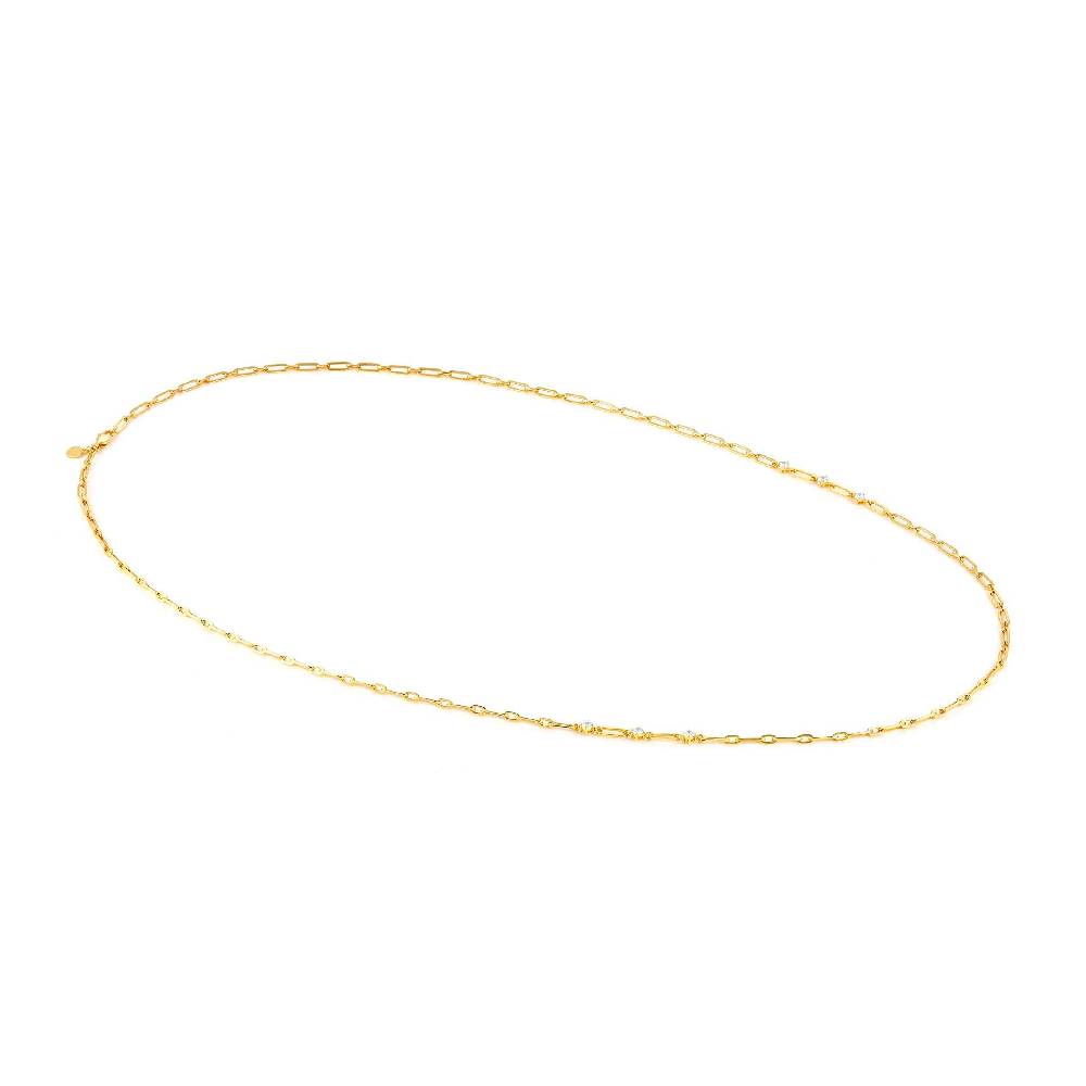 Nomination Collana Chainsofstyle lunga con Cubic Zirconia 2025