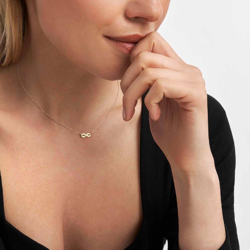 Nomination Collana MyTreasure Infinito in Oro e Diamanti Soddisfazione Garantita