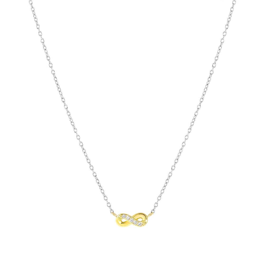 Nomination Collana MyTreasure Infinito in Oro e Diamanti Soddisfazione Garantita