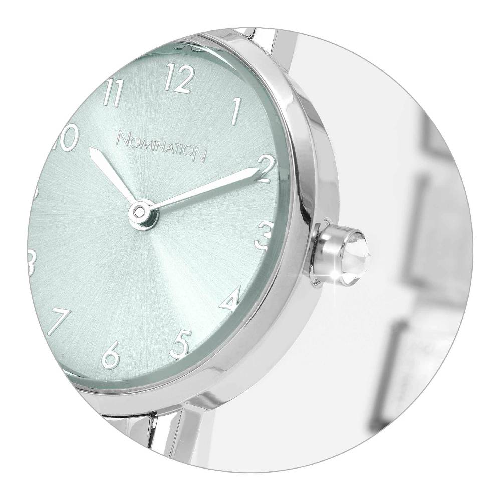Nomination Orologio Composable Time Verde Acqua Sunray Ovale Negozi Online