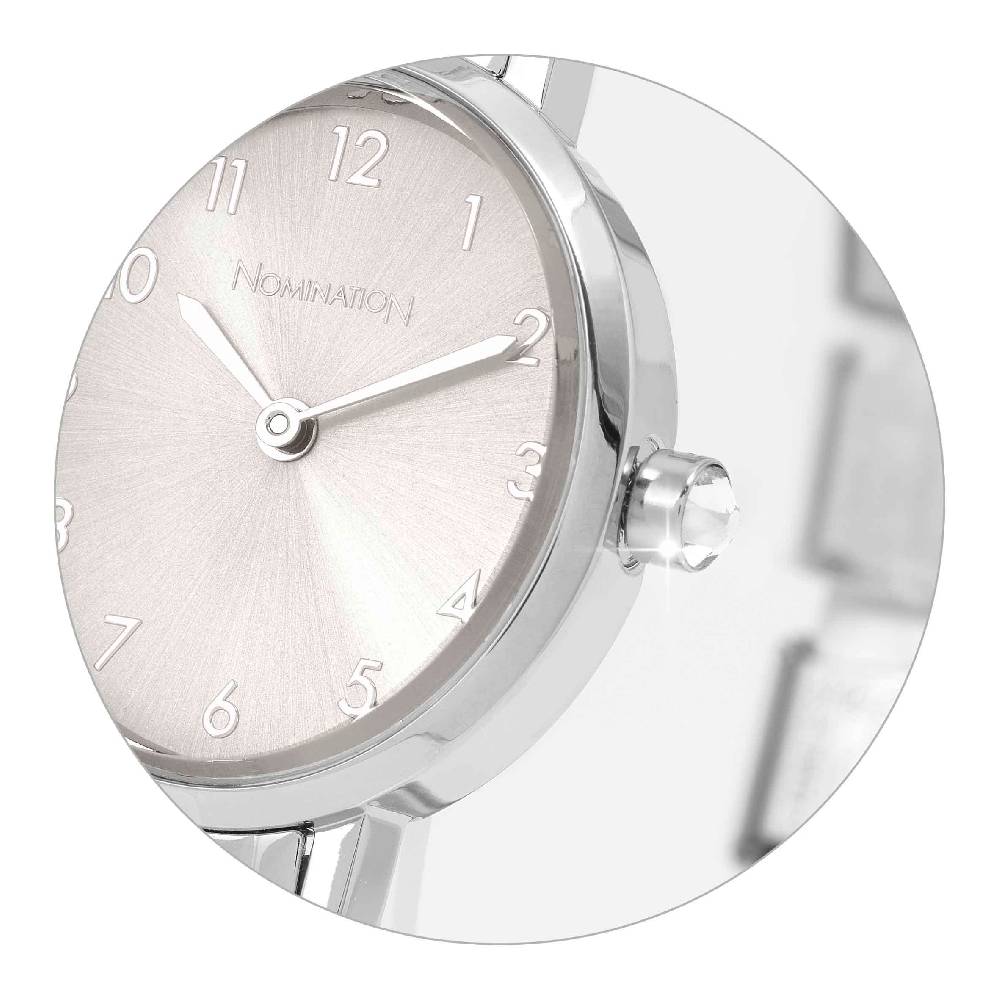 Nomination Orologio Composable con Quadrante Argento Sunray Ovale Promozione Limitata