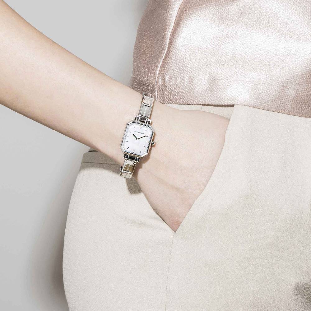 Nomination Orologio Composable con quadrante Glitter oro Rosa In Saldo