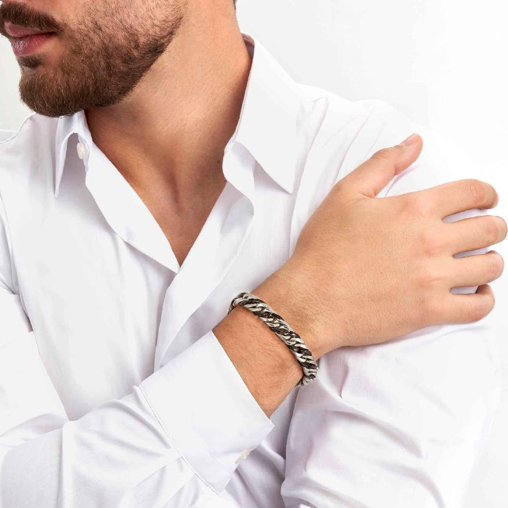 Nomination Bracciale B-yond Hyper Ed Acciaio e PVD nero Negozio