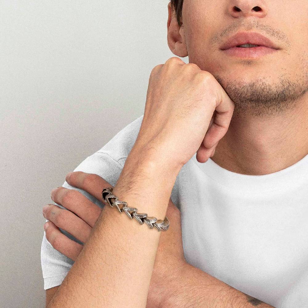 Nomination Bracciale Uomo con catena intrecciata Vendita