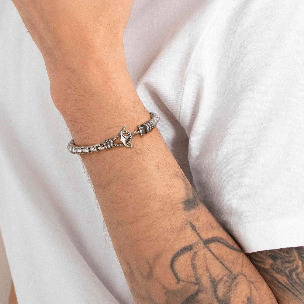 Nomination Bracciale Uomo con chiusura Ancora Negozi Online