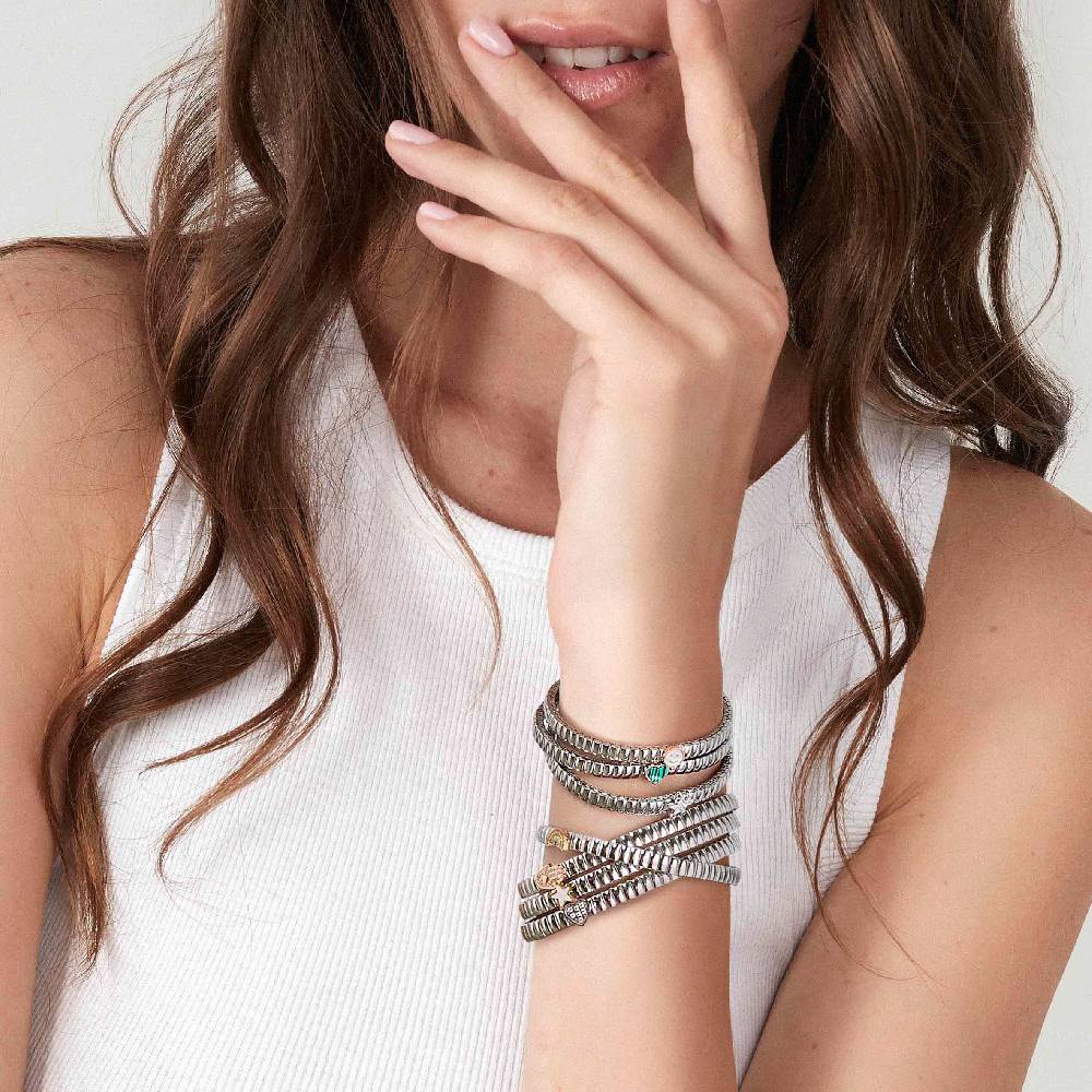 Nomination Bracciale Extension in Acciaio e Smile madreperla Online