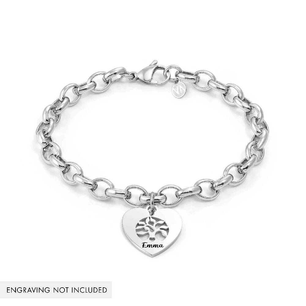 Nomination Bracciale Sempre con Me con Cuore decorato Soddisfazione Garantita