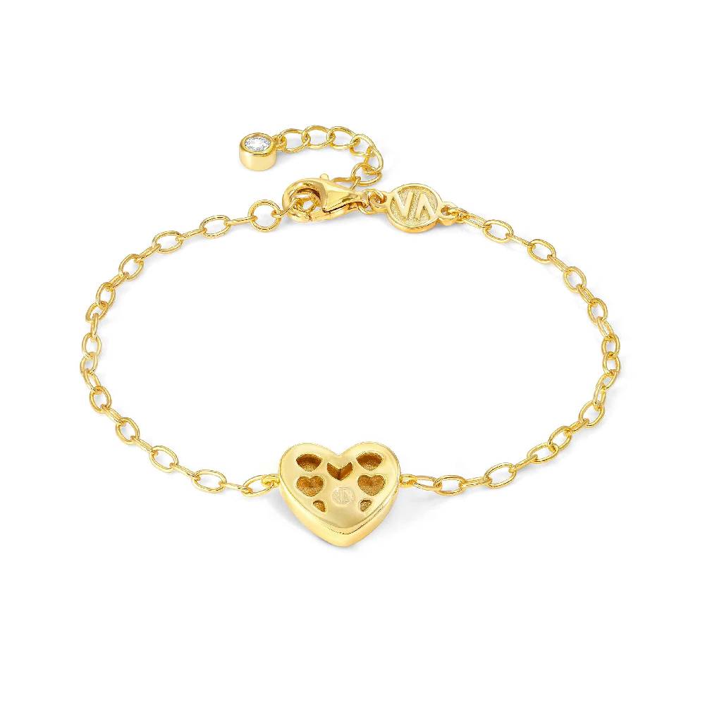 Nomination Bracciale Domina oro con simbolo cuore Outlet