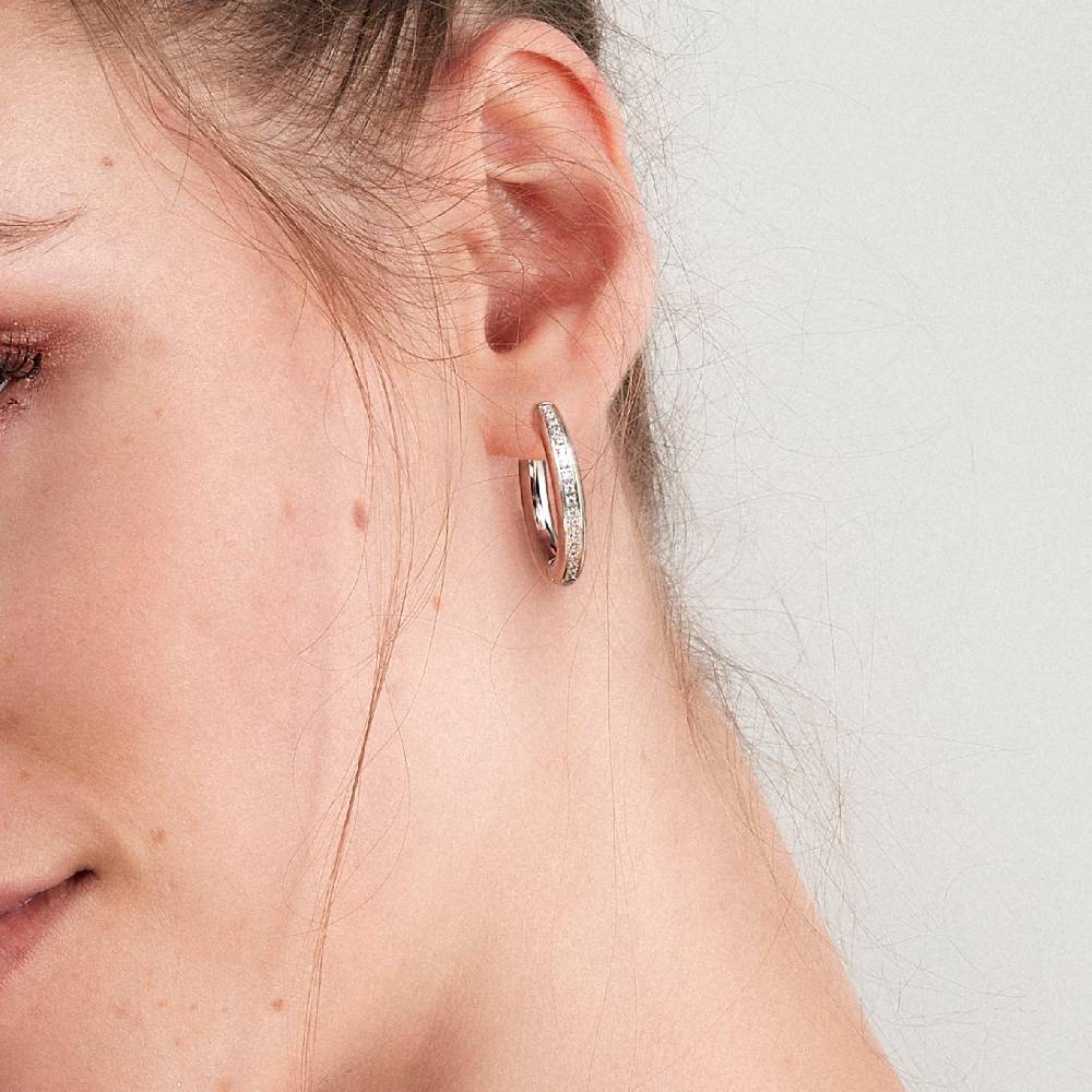 Nomination Orecchini Unconditionally con Cubic Zirconia Saldi Di Fabbrica