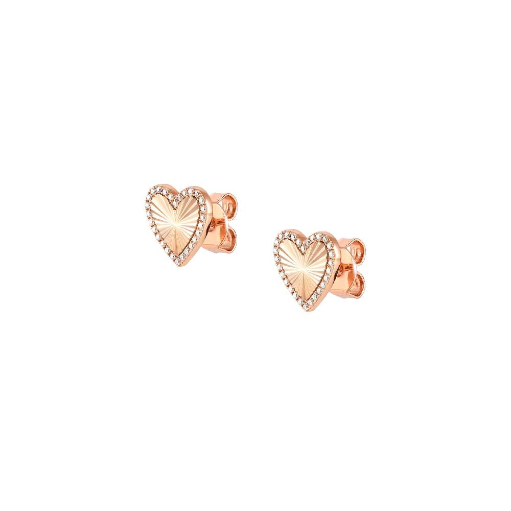 Nomination Orecchini TrueJoy Cuore diamantato Nuova