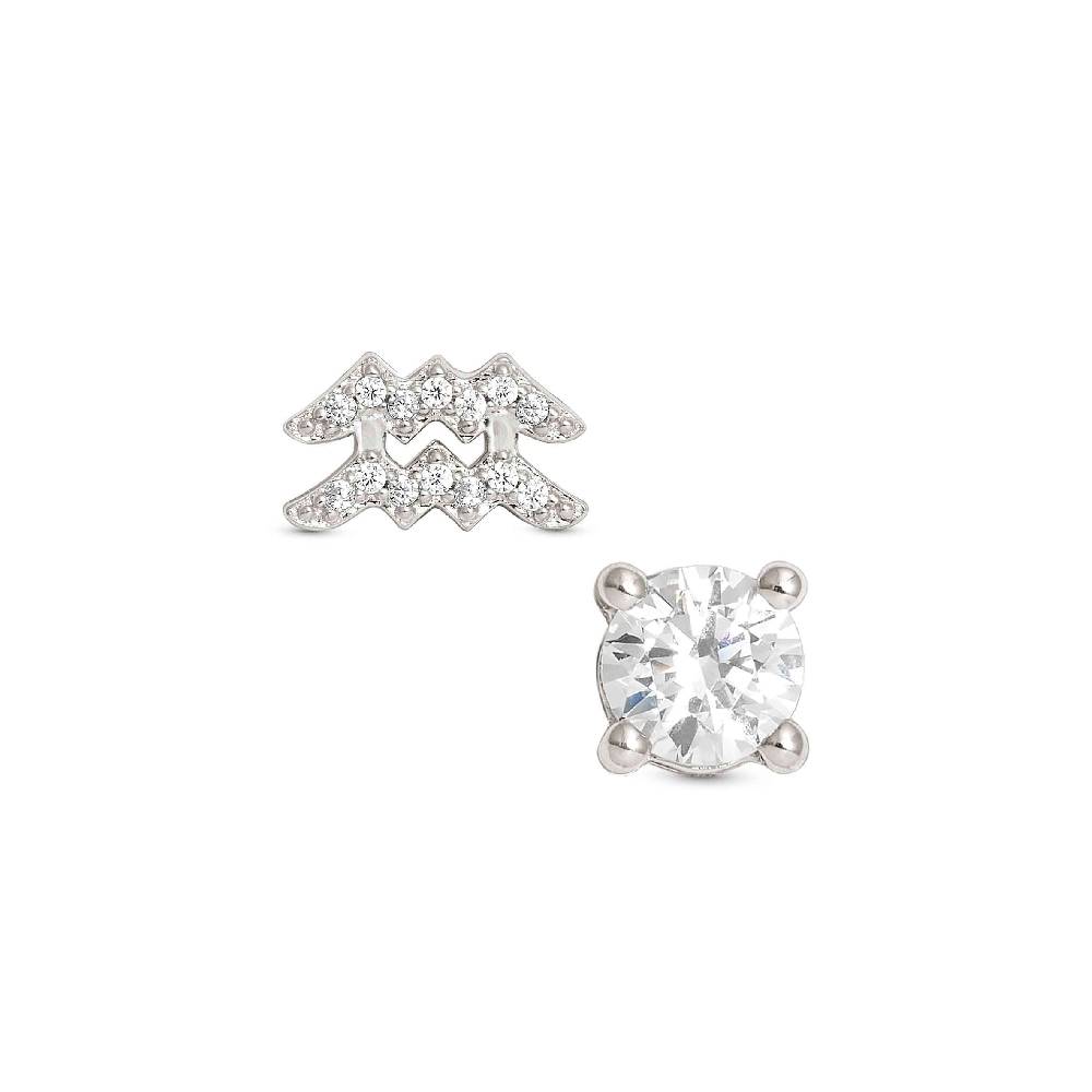 Nomination Orecchini MYZODIAC Acquario in argento e zircone Fino Al -60%