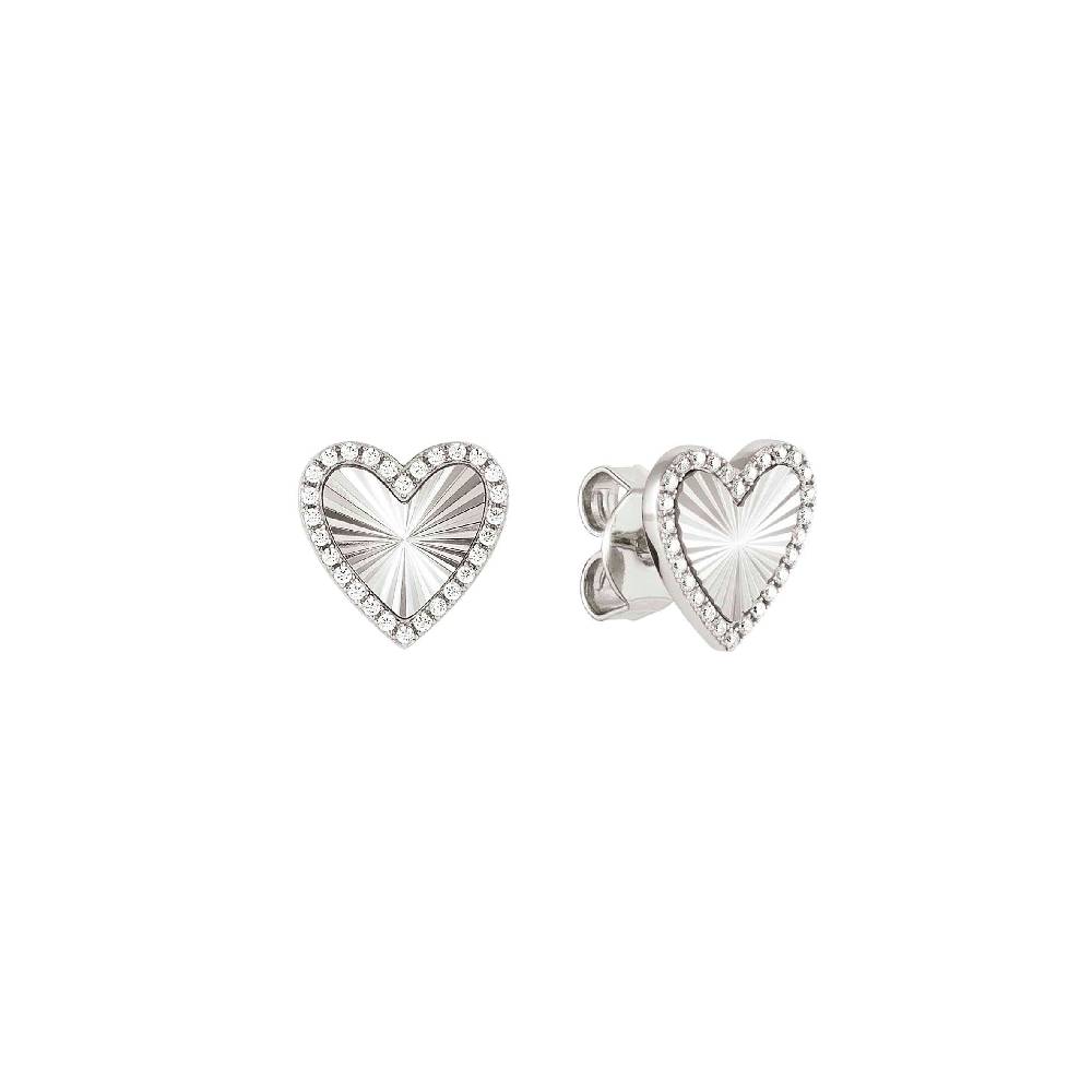 Nomination Orecchini TrueJoy Cuore diamantato