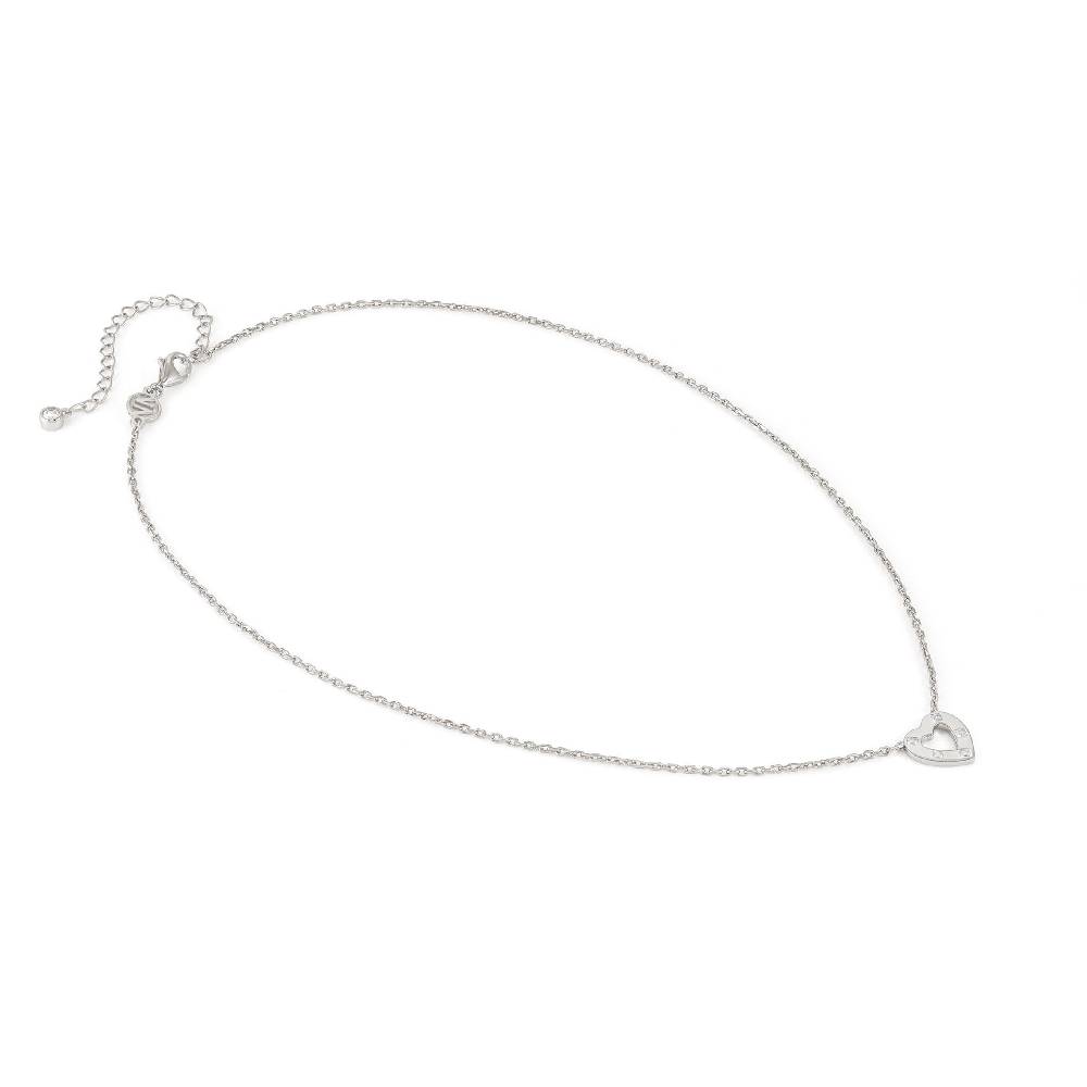 Nomination Collana Carismatica Cuore e Cubic Zirconia bianchi Vendita Economica