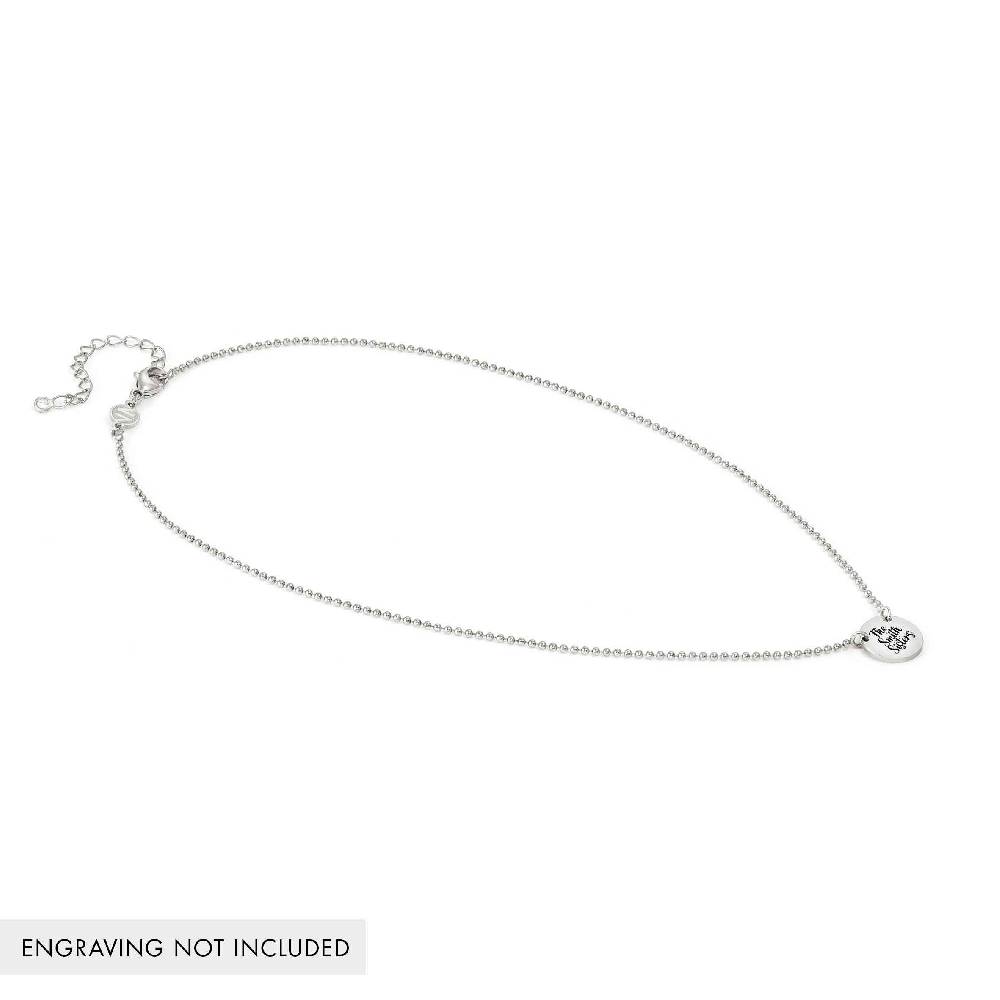 Nomination Collana Messaggi d'amore con Tondo incidibile Moda